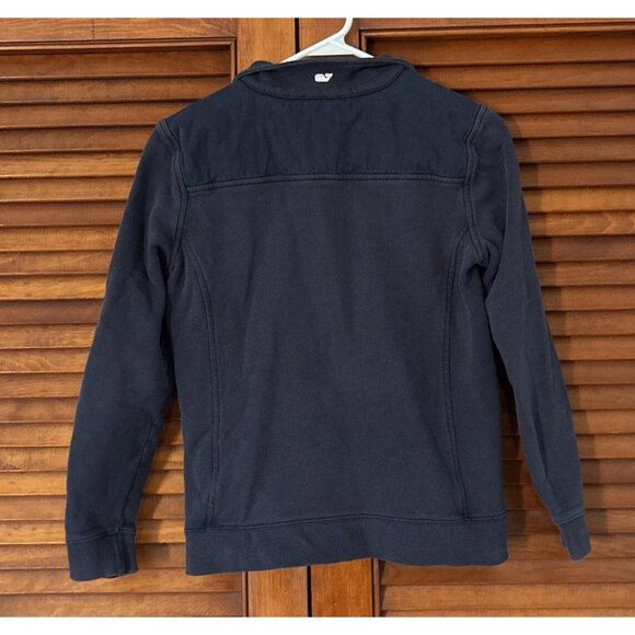 Vineyard Vines 1/4 Zip Pullover Blue Sweater Women's Size XS - Picture 6 of 6